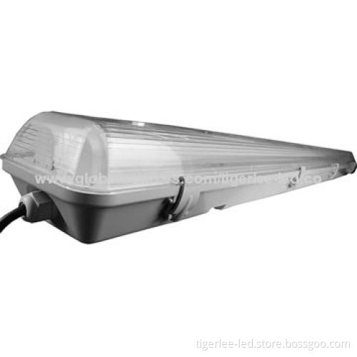 Double T8 rechargeable LED lights with backup battery, AC 200-240V